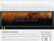 Tablet Screenshot of mirro-sphere.com